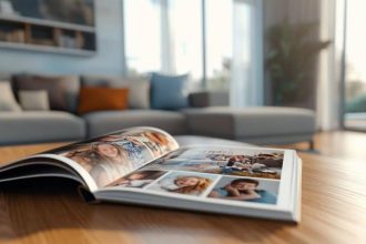 Livre photo personnalisé mettant en valeur des souvenirs précieux