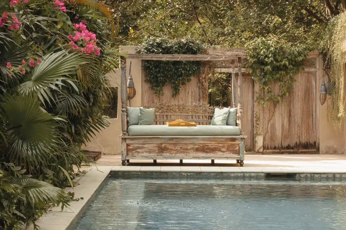 piscine  jardin