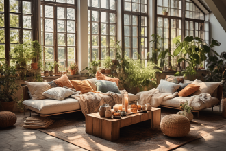 Décoration intérieure scandinave avec des touches créatives de Sostrene Grene