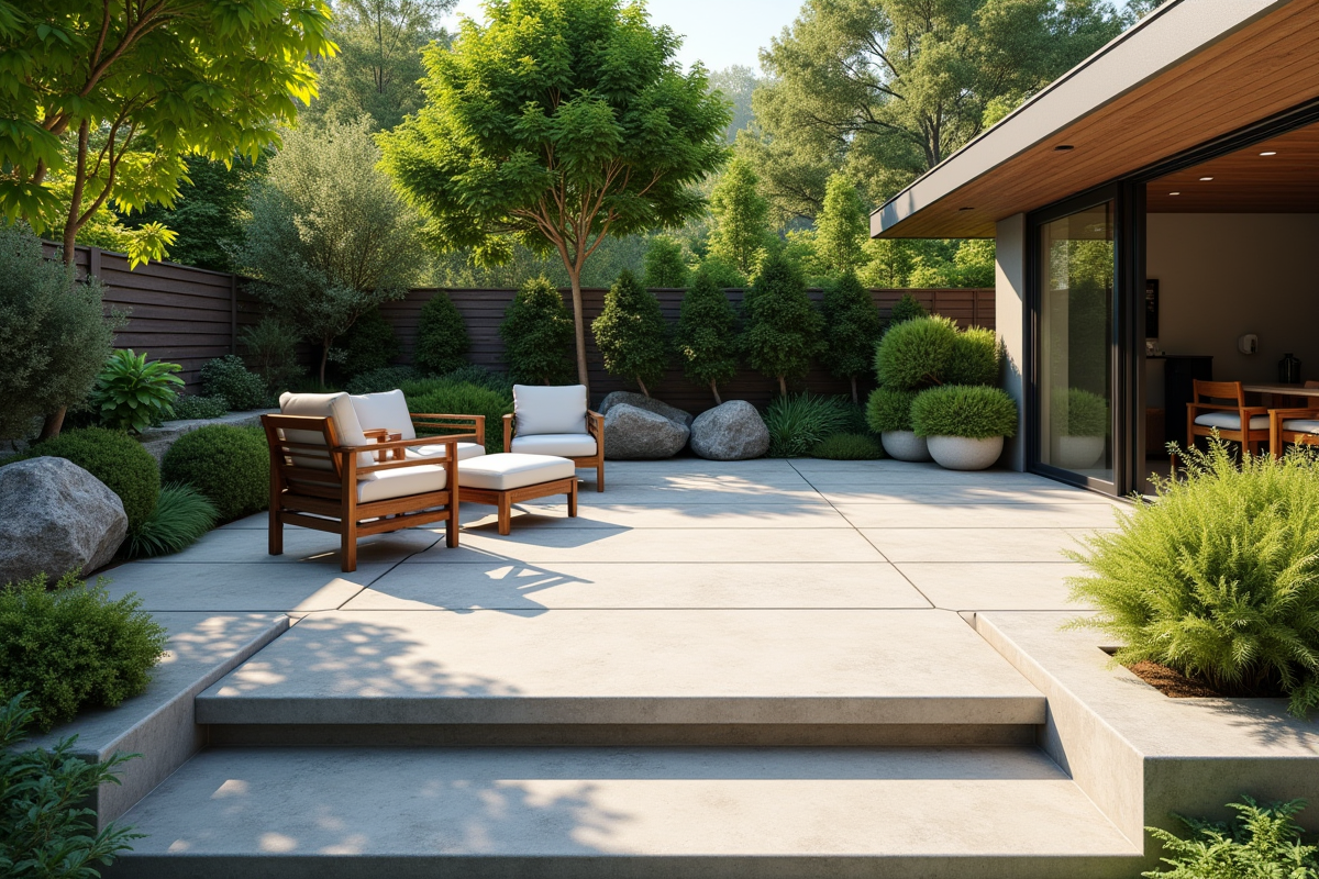 terrasse béton